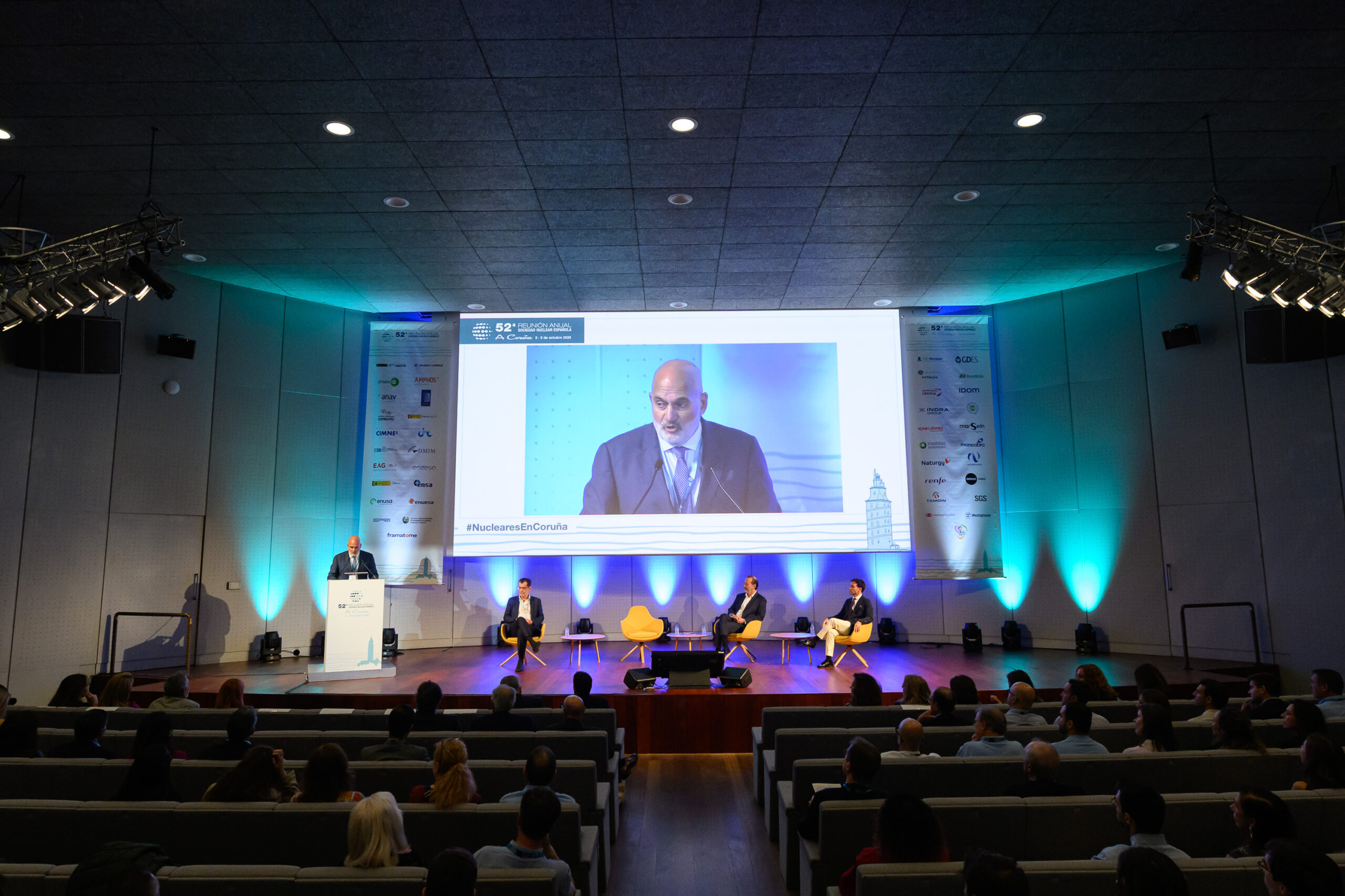 Acto de apertura de la 52ª Reunión Anual de la SNE